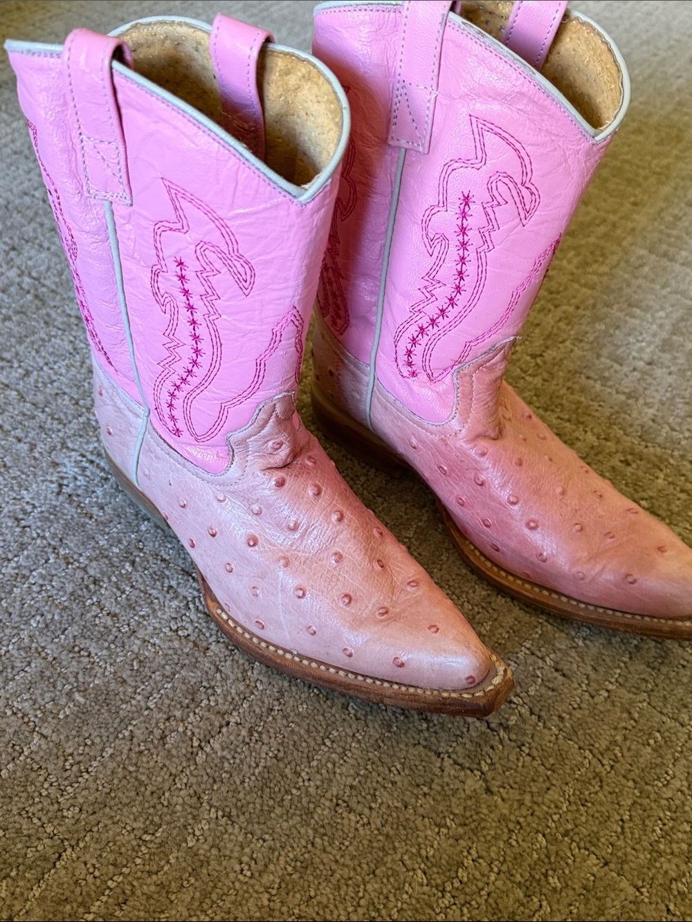 Pink Women's Western-Style cowgirl Boots